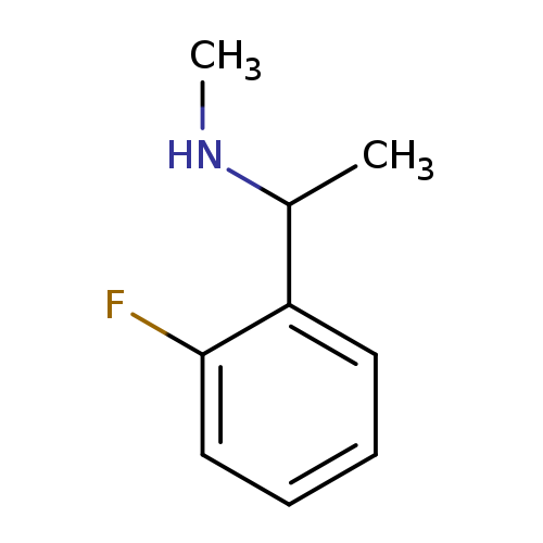 [1-(2-fluorophenyl)ethyl](methyl)amine