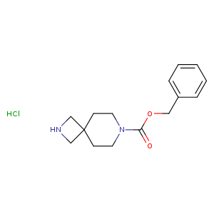 2,7-Diazaspiro[3.5]nonane-7-carboxylic acid, phenylmethyl ester, hydrochloride (1:1)