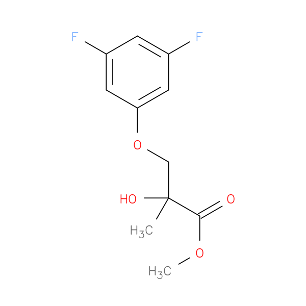 methyl 3-(3,5-difluorophenoxy)-2-hydroxy-2-methylpropanoate