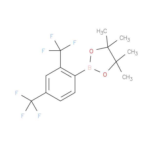 2-[2,4-Bis(trifluoromethyl)phenyl]-4,4,5,5-tetramethyl-1,3,2-dioxaborolane