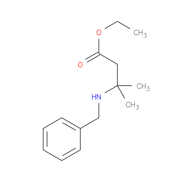 Ethyl 3-(benzylamino)-3-methylbutanoate