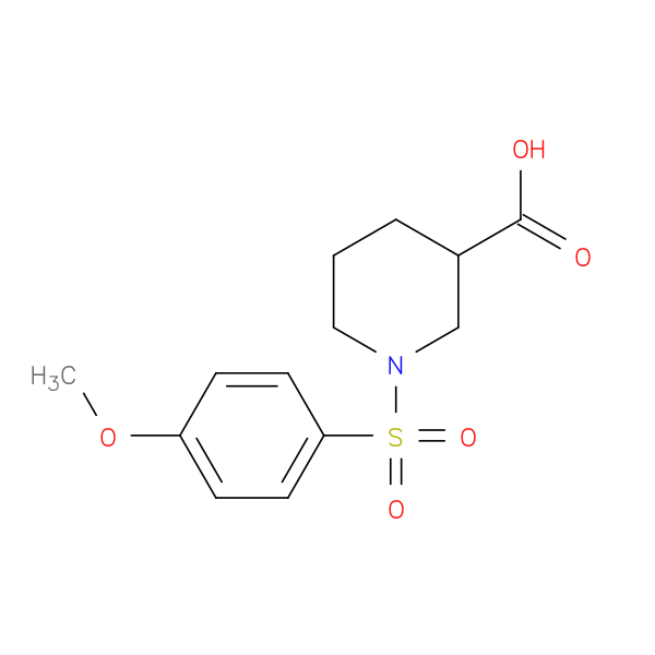1-[(4-Methoxyphenyl)sulfonyl]piperidine-3-carboxylic acid