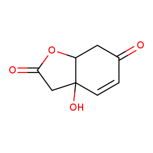 1-Oxo-4-hydroxy-2-en-4-ethylcyclohexa-5,8-olide