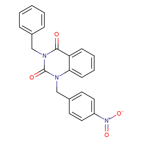 3-benzyl-1-[(4-nitrophenyl)methyl]-1,2,3,4-tetrahydroquinazoline-2,4-dione