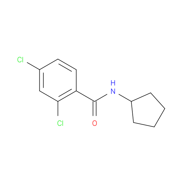 2,4-Dichloro-n-cyclopentylbenzamide