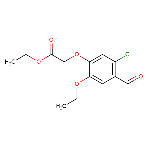 ethyl (5-chloro-2-ethoxy-4-formylphenoxy)acetate