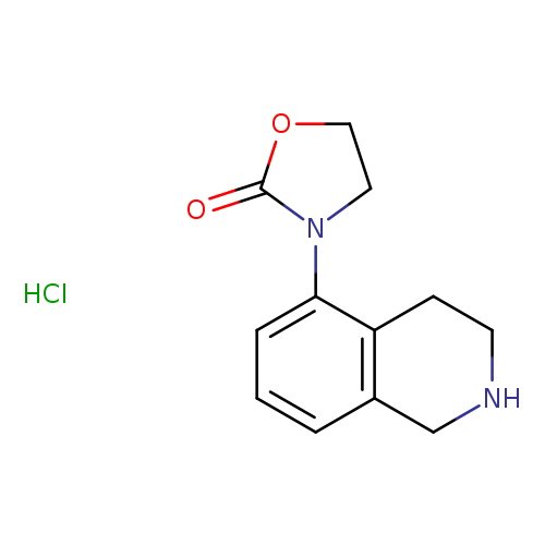 3-(1,2,3,4-tetrahydroisoquinolin-5-yl)-1,3-oxazolidin-2-one hydrochloride