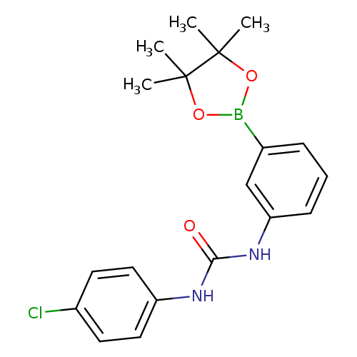 1-(4-Chlorophenyl)-3-(3-(4,4,5,5-tetramethyl-1,3,2-dioxaborolan-2-yl)phenyl)urea