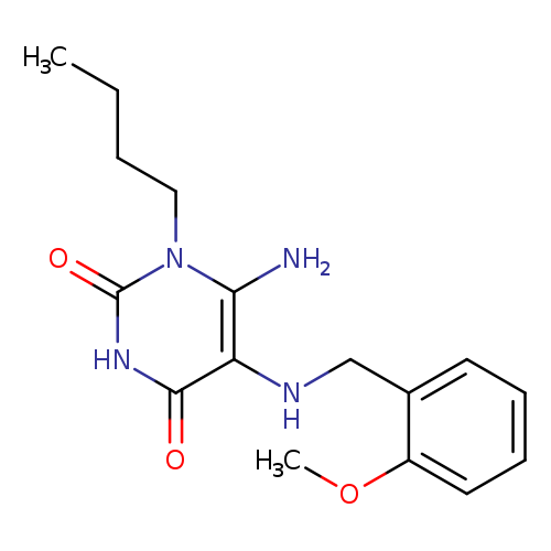 6-AMINO-1-BUTYL-5-(2-METHOXY-BENZYLAMINO)-1H-PYRIMIDINE-2,4-DIONE
