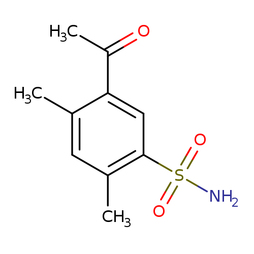 5-Acetyl-2,4-dimethylbenzene-1-sulfonamide