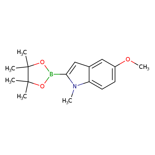 1H-Indole, 5-methoxy-1-methyl-2-(4,4,5,5-tetramethyl-1,3,2-dioxaborolan-2-yl)-