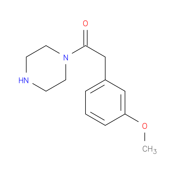 2-(3-methoxyphenyl)-1-(piperazin-1-yl)ethan-1-one