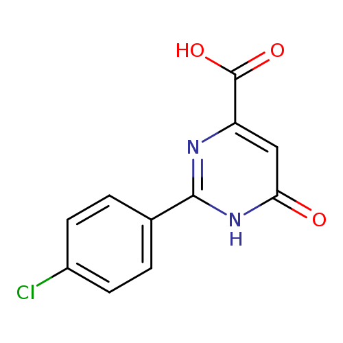 2-(4-CHLORO-PHENYL)-6-OXO-1,6-DIHYDRO-PYRIMIDINE-4-CARBOXYLIC ACID