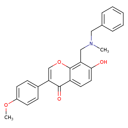 8-{[benzyl(methyl)amino]methyl}-7-hydroxy-3-(4-methoxyphenyl)-4H-chromen-4-one