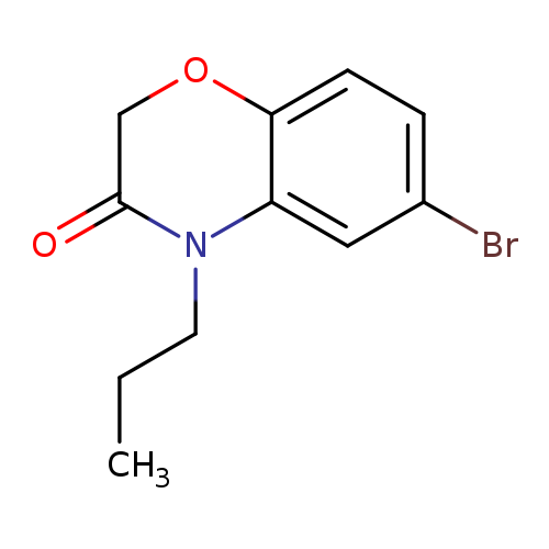 6-Bromo-4-propyl-2H-1,4-benzoxazin-3-one