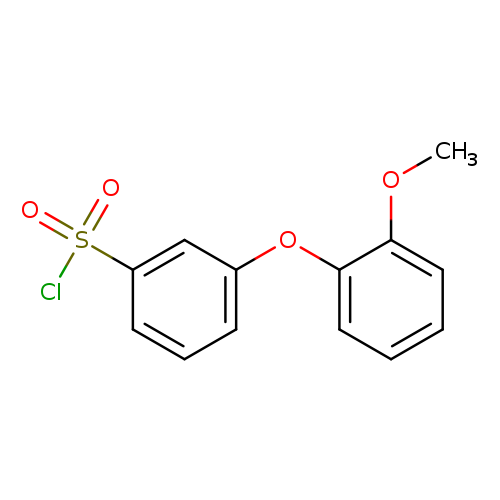 [3-(2-Methoxyphenoxy)phenyl]sulfonyl chloride