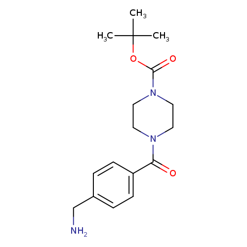 4-(4-Aminomethyl-benzoyl)-piperazine-1-carboxylic acid tert-butyl ester