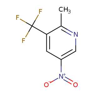 2-Methyl-5-nitro-3-(trifluoromethyl)pyridine