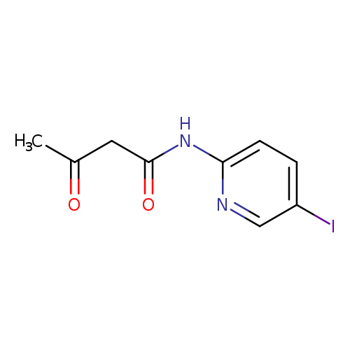 N-(5-iodopyridin-2-yl)-3-oxobutanamide