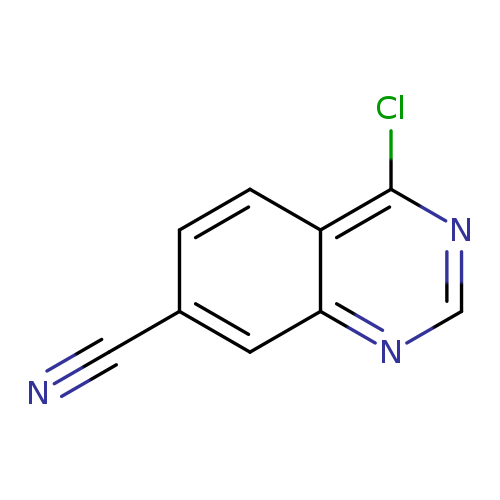 7-Quinazolinecarbonitrile, 4-chloro-