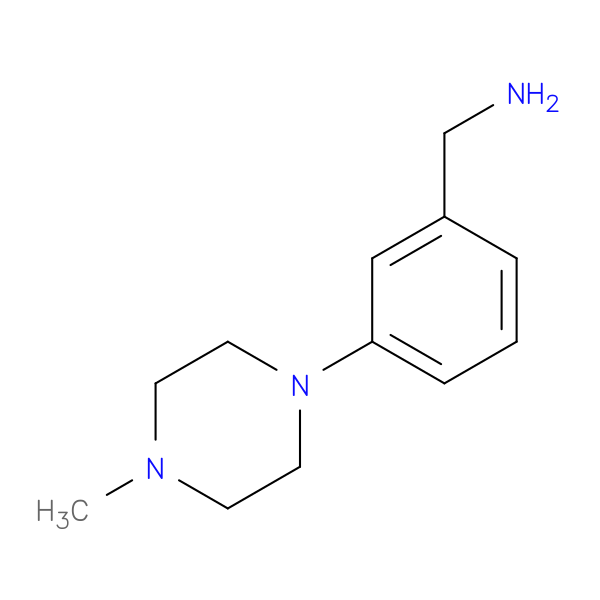 (3-(4-Methylpiperazin-1-yl)phenyl)methanamine