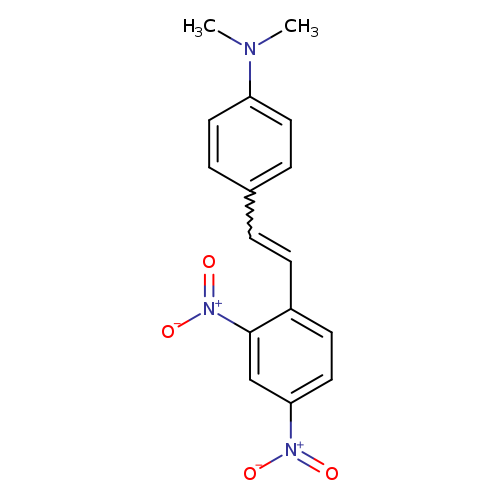 4-(Dimethylamino)-2',4'-dinitrostilbene, N,N-Dimethyl-4-[2-(2,4-dinitrophenyl)ethenyl]aniline