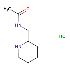 N-[(piperidin-2-yl)methyl]acetamide hydrochloride