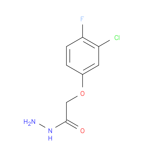 2-(3-Chloro-4-fluorophenoxy)acetohydrazide