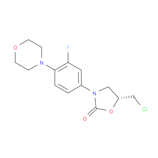 (R)-5-(Chloromethyl)-3-(3-fluoro-4-morpholinophenyl)oxazolidin-2-one