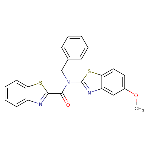 N-benzyl-N-(5-methoxy-1,3-benzothiazol-2-yl)-1,3-benzothiazole-2-carboxamide