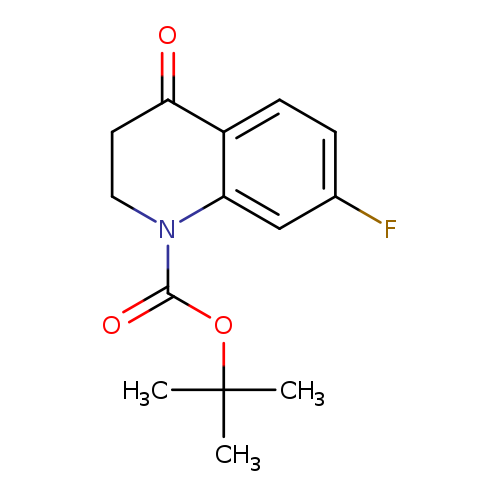 N-Boc-7-fluoro-3,4-dihydroquinoline-4(2H)-one