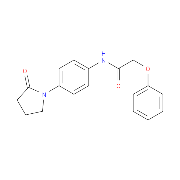 N-[4-(2-oxopyrrolidin-1-yl)phenyl]-2-phenoxyacetamide