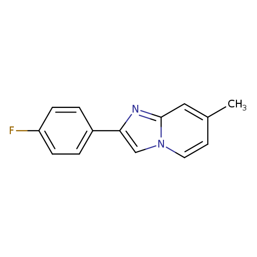 2-(4-Fluorophenyl)-7-methylimidazo[1,2-a]pyridine