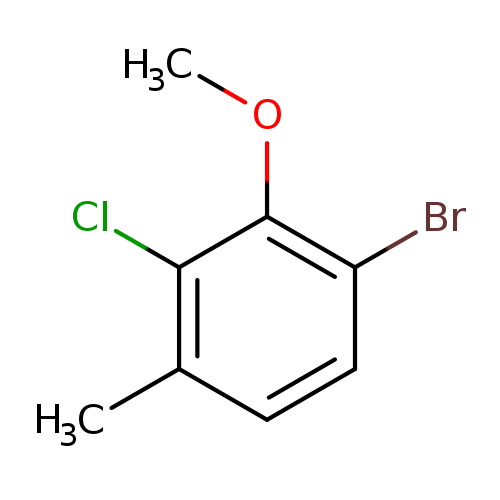 Benzene, 1-bromo-3-chloro-2-methoxy-4-methyl-