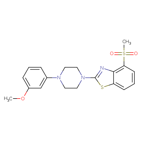 4-methanesulfonyl-2-[4-(3-methoxyphenyl)piperazin-1-yl]-1,3-benzothiazole