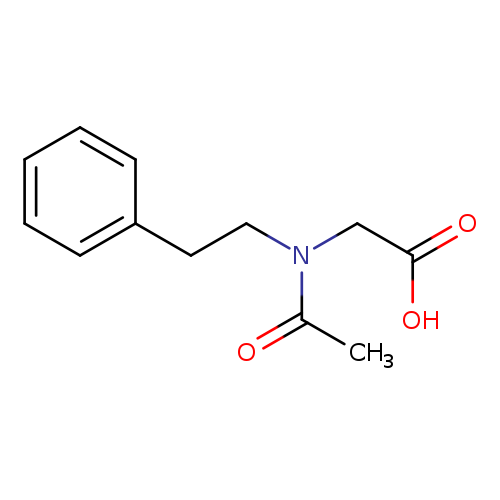2-[N-(2-phenylethyl)acetamido]acetic acid