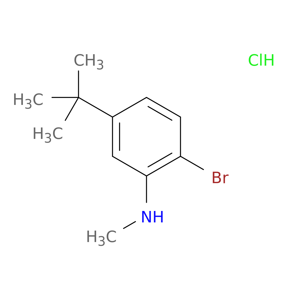 2-bromo-5-tert-butyl-N-methylaniline hydrochloride