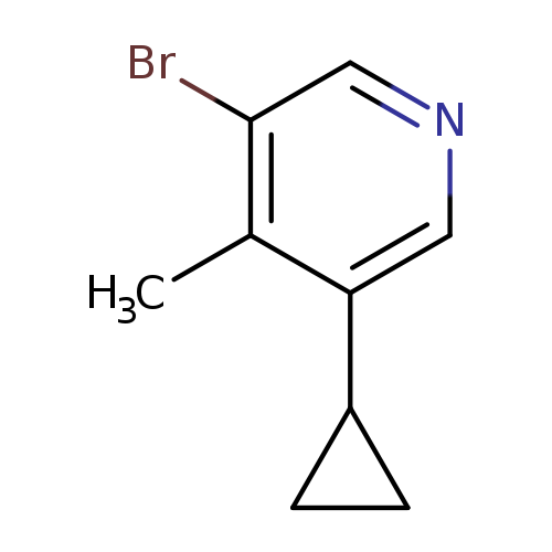 3-Bromo-5-cyclopropyl-4-methylpyridine