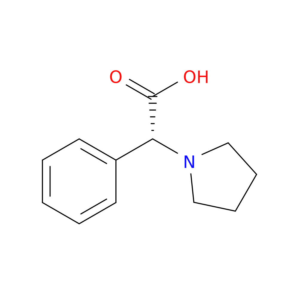 (R)-2-PHENYL-2-(PYRROLIDIN-1-YL)ACETIC ACID