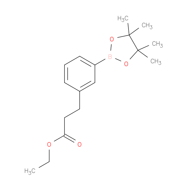 Ethyl 3-(3-(4,4,5,5-tetramethyl-1,3,2-dioxaborolan-2-yl)phenyl)propanoate