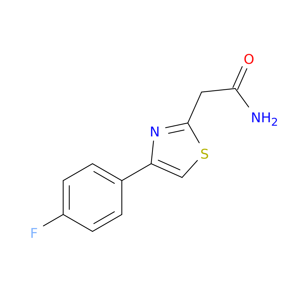 2-(4-(4-Fluorophenyl)thiazol-2-yl)acetamide