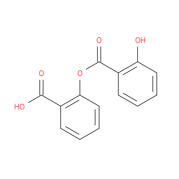Benzoic acid, 2-hydroxy-, 2-carboxyphenyl ester