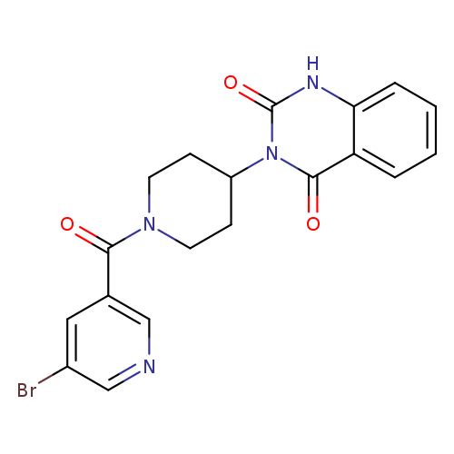 3-[1-(5-bromopyridine-3-carbonyl)piperidin-4-yl]-1,2,3,4-tetrahydroquinazoline-2,4-dione