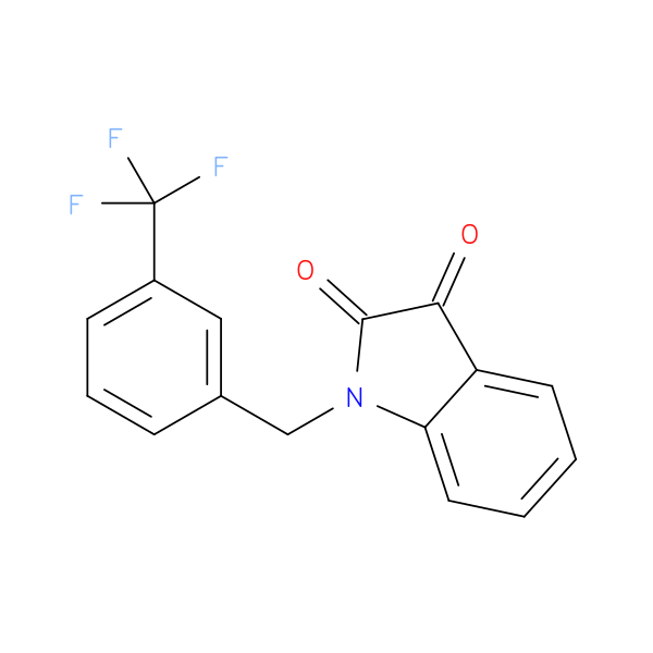 1-[3-(Trifluoromethyl)benzyl]-1h-indole-2,3-dione