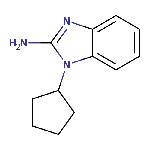 1-cyclopentyl-1H-1,3-benzodiazol-2-amine