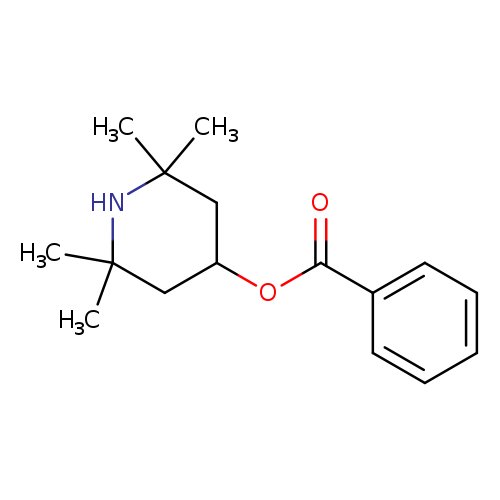 4-Piperidinol, 2,2,6,6-tetramethyl-, 4-benzoate