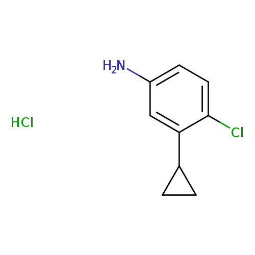 4-chloro-3-cyclopropylaniline hydrochloride