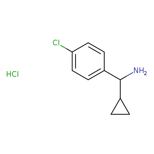 (4-Chlorophenyl)(cyclopropyl)methanamine hydrochloride
