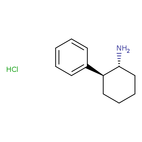 Cyclohexanamine, 2-phenyl-, hydrochloride, trans- (9CI)