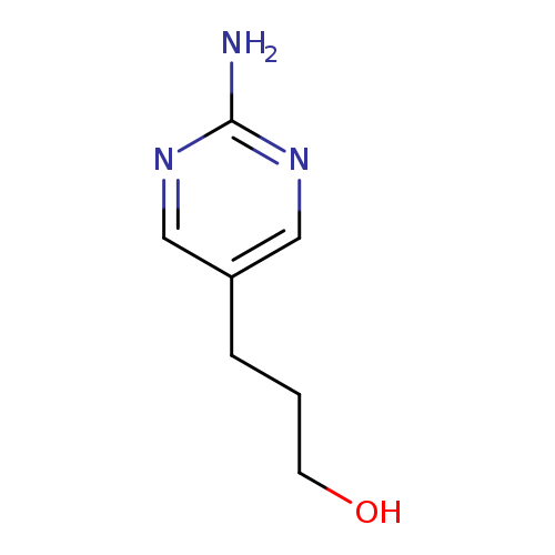 3-(2-Aminopyrimidin-5-yl)propan-1-ol